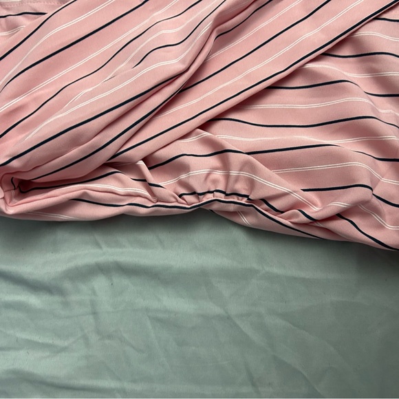 Pink Striped Button-Up Shirt - Picture 4 of 4